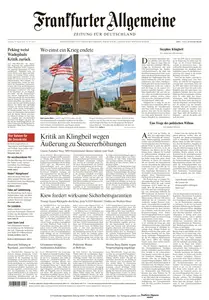 Frankfurter Allgemeine Zeitung  - 19 August 2025