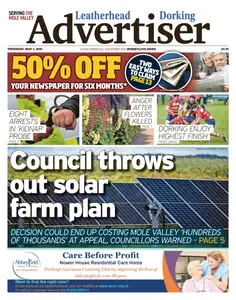 Dorking And Leatherhead Advertiser - 1 May 2025