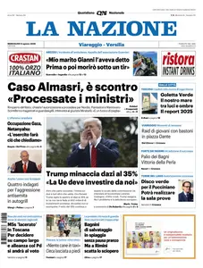La Nazione Viareggio Versilia - 6 Agosto 2025