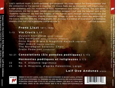Leif Ove Andsnes, Grete Pedersen, The Norwegian Soloists' Choir - Franz Liszt: Via Crucis & Solo Piano Works (2025)