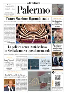 la Repubblica Palermo - 17 Settembre 2024