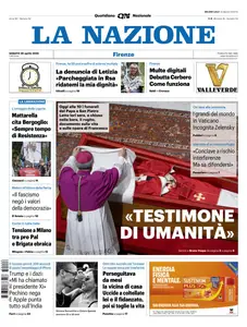 La Nazione Firenze - 26 Aprile 2025