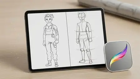 Figure Drawing & Character Outfitting In Procreate