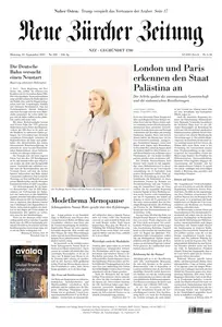 Neue Zuercher Zeitung - 23 September 2025