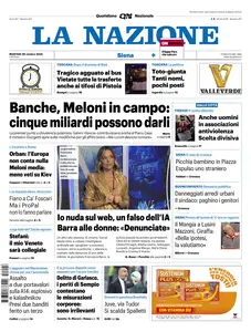 La Nazione Siena - 28 Ottobre 2025