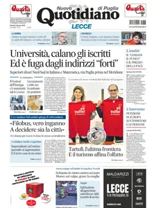 Quotidiano di Puglia Lecce - 3 Giugno 2025