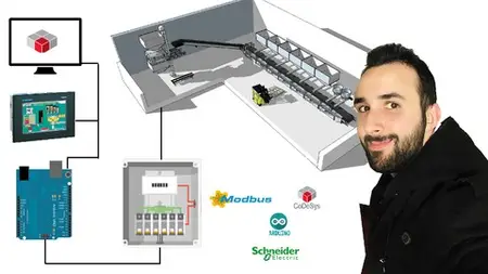 Plc, Arduino And Hmi Projects Over Modbus Tcp: From Scratch