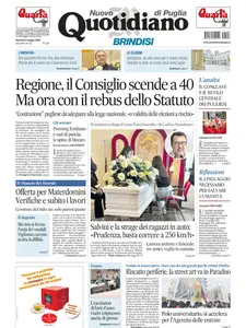 Quotidiano di Puglia Brindisi - 6 Maggio 2025