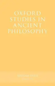 Oxford Studies in Ancient Philosophy, Volume 58