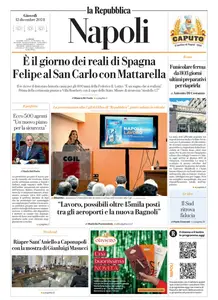 la Repubblica Napoli - 12 Dicembre 2024