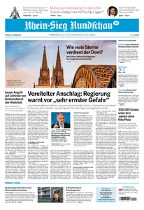 Kölnische Rundschau Rhein-Sieg-Kreis - 21 Oktober 2024