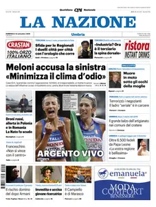 La Nazione Umbria Terni - 14 Settembre 2025