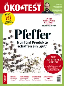 Ökotest Testmagazin März 2025