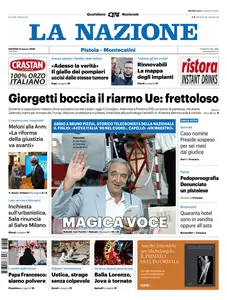 La Nazione Pistoia Montecatini - 6 Marzo 2025