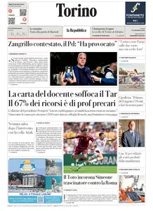 la Repubblica Torino - 15 Settembre 2025