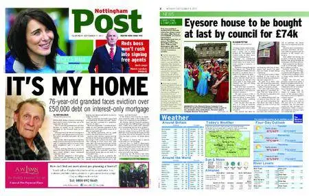 Nottingham Post – September 11, 2017