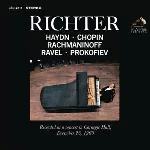 Sviatoslav Richter - Sviatoslav Richter Recital -  Live at Carnegie Hall, December 26 1960 (2017) [Official Digital Download]