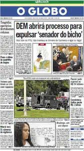 Jornal O Globo - 3 de abril de 2012 - Terça