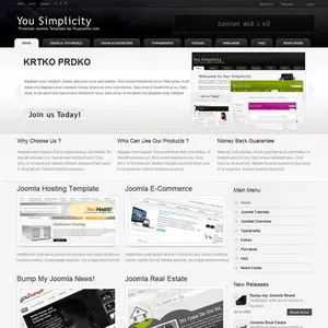 Joomla Template YouJoomla You Simplicity