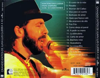 Juan Luis Guerra y 4.40 – Grandes Éxitos (1995)