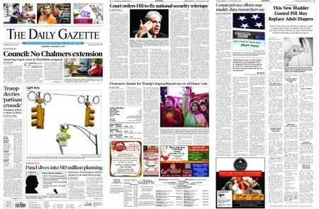 The Daily Gazette – December 18, 2019