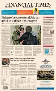 Financial Times Europe - August 25, 2021