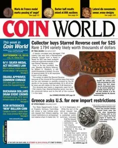 Coin World. September 13, 2010