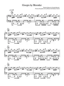 Giorgio by moroder - Daft Punk (Piano-Vocal-Guitar (Piano Accompaniment))