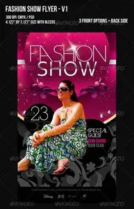 GraphicRiver Fashion Show Flyer - V1