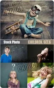 Children. Set.6 - Stock Photo