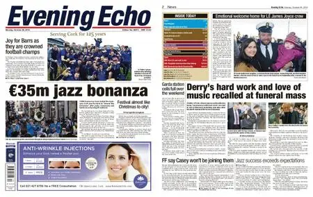 Evening Echo – October 29, 2018