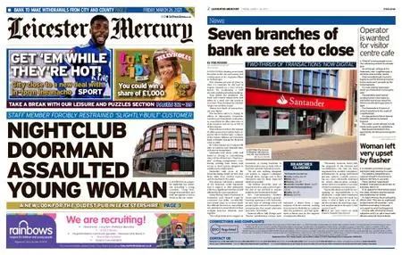 Leicester Mercury – March 26, 2021