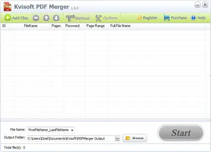 Kvisoft PDF Merger 1.5.0