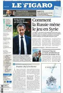 Le Figaro du Lundi 9 Mai 2016