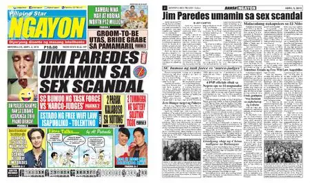 Pilipino Star Ngayon – Abril 03, 2019