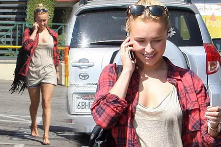 Hayden Panettiere - shopping in West Hollywood 9-18-10