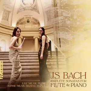 Julie Scolnik & Sophie Scolnik-Brower - J.S. Bach: Complete Sonatas for Flute & Piano (2022) [Official Digital Download 24/96]
