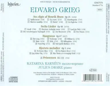 Katarina Karnéus, Julius Drake - Edvard Grieg: Songs (2008)