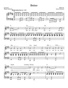 Better - Little Women Musical, Mindi Dickstein (Piano-Vocal-Guitar)