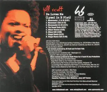 Jill Scott - He Loves Me (Lyzel In E Flat) (US promo CD5) (2001) {Hidden Beach Recordings/Epic} **[RE-UP]**