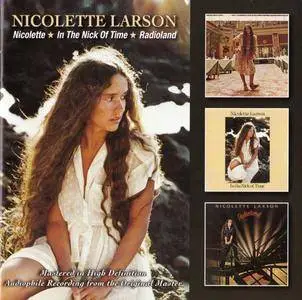 Nicolette Larson - Nicolette (1978) + In The Nick Of Time (1979) + Radioland (1981) 3 LP in 2 CDs, Remastered Reissue 2016
