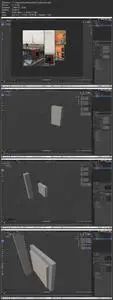 Game asset creation: highpoly to lowpoly workflow