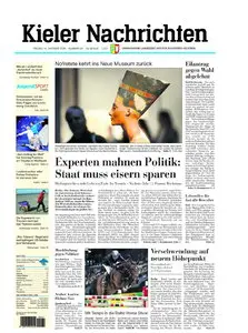 Kieler Nachrichten vom 16. Oktober 2009