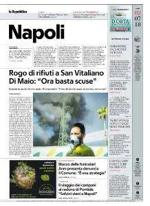la Repubblica Napoli - 2 Luglio 2018