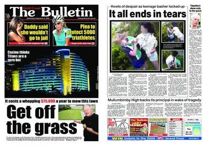 The Gold Coast Bulletin – September 09, 2009
