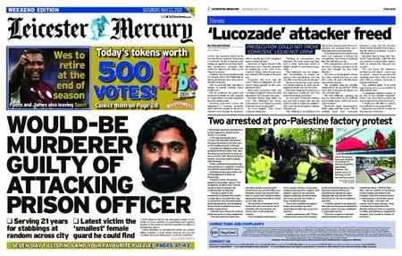 Leicester Mercury – May 22, 2021