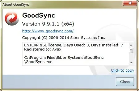 GoodSync Enterprise 9.9.1.1