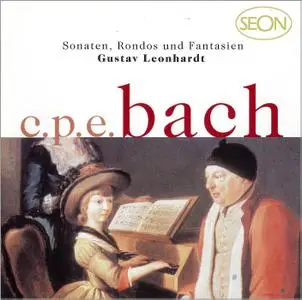 Gustav Leonhardt - Carl Philipp Emanuel Bach: Sonatas, Rondos and Fantasias (1973) 2CDs, Remastered Reissue 1999