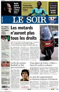 LE SOIR 23 24 25 26 AOUT 2011