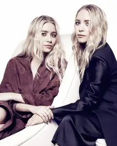 Mary-Kate & Ashley Olsen by Miguel Riveriego for The Edit Magazine October 2013